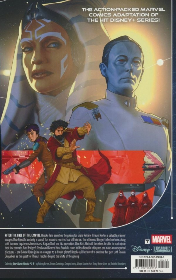 STAR WARS AHSOKA SEASON 1 TP [9781302958916]