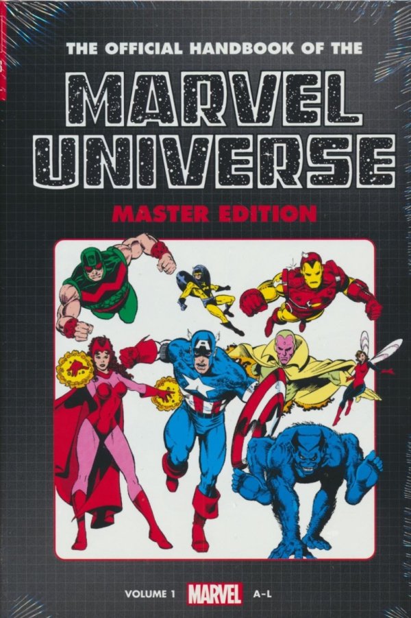 OFFICIAL HANDBOOK OF THE MARVEL UNIVERSE MASTER EDITION OMNIBUS VOL 01 HC [VARIANT] [9781302951788] **promocja TOMY**