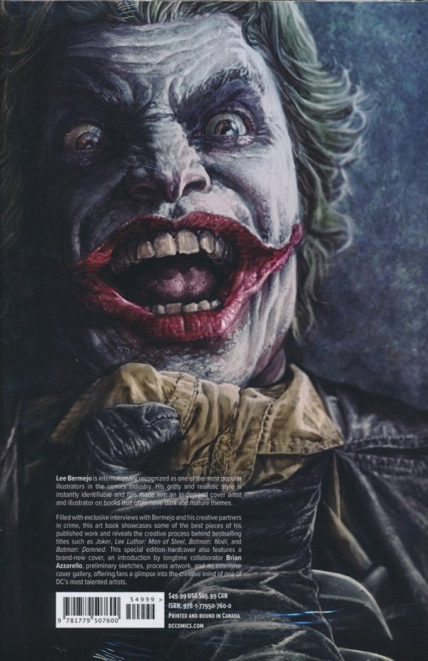 DC COMICS THE ART OF LEE BERMEJO HC [9781779507600]