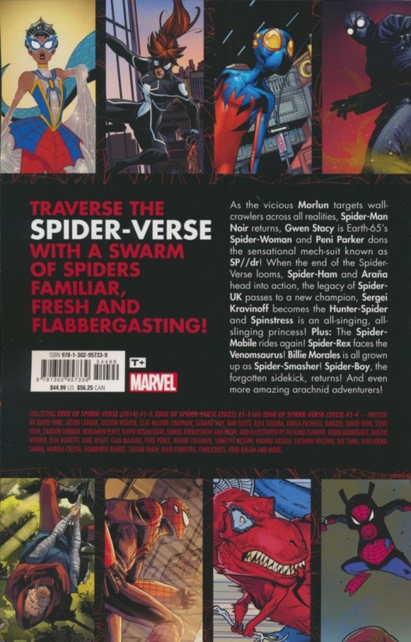 SPIDER-VERSE ACROSS THE MULTIVERSE TP [9781302957339] **promocja STOCK SALE**