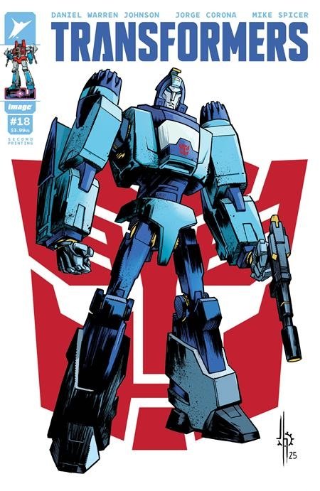 TRANSFORMERS #18 2ND PTG CVR B [70985303861001822]