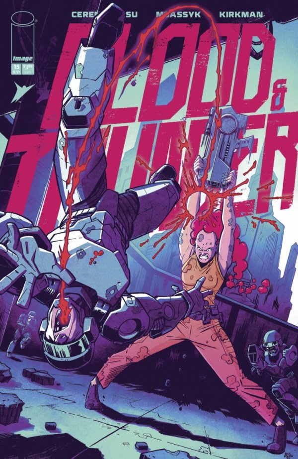BLOOD AND THUNDER #15 CVR B NICK ROCHE AND JOSH BURCHAM VAR [70985304317101521]