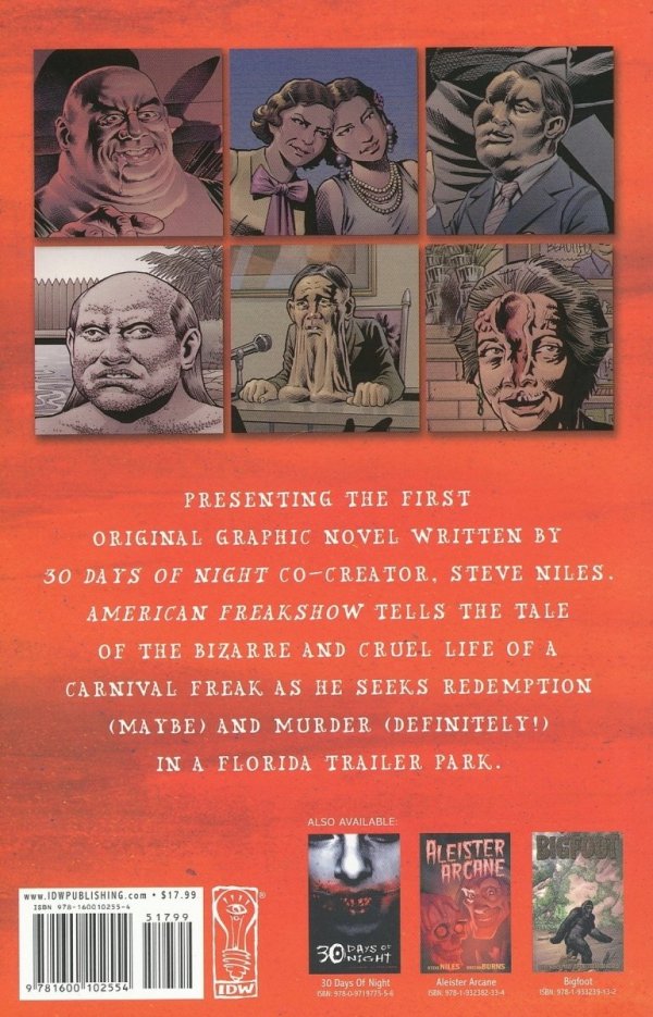 AMERICAN FREAKSHOW TP [9781600102554] **OFERTA SPECJALNA**