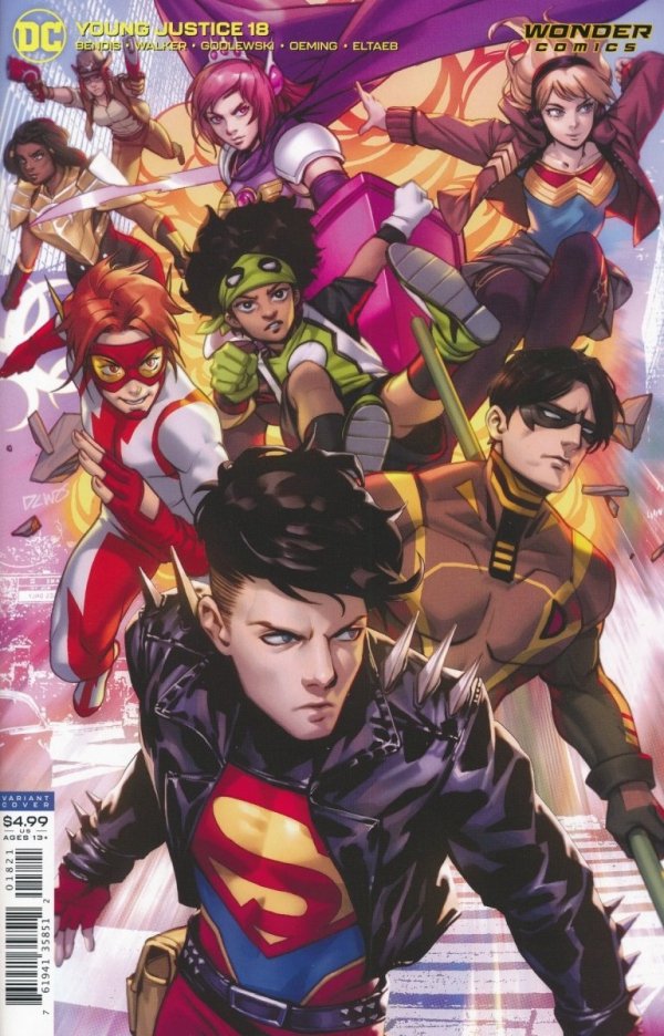 YOUNG JUSTICE [35851] #18 CVR B [76194135851201821]