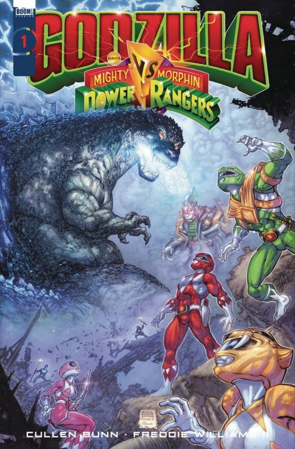 GODZILLA VS MIGHT MORPHIN POWER RANGERS VOL 01 TP [9781684059379]