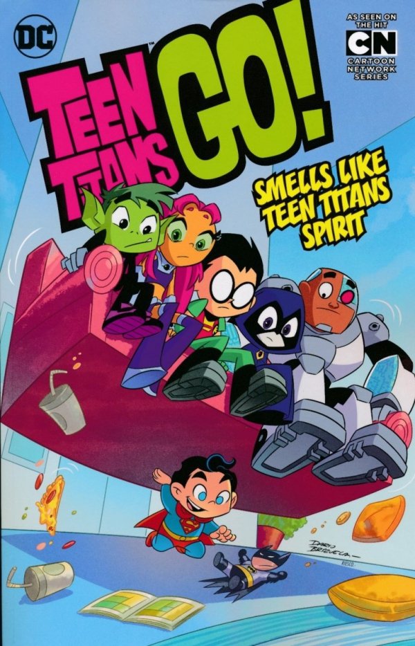 TEEN TITANS GO VOL 04 SMELLS LIKE TEEN SPIRIT TP [9781401273743] **promocja STOCK SALE**
