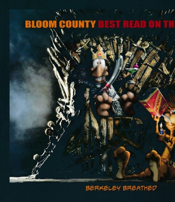 BERKLEY BREATHEDS BLOOM COUNTY BEST READ ON THE THRONE TP [9781684053148] **promocja TOMY**