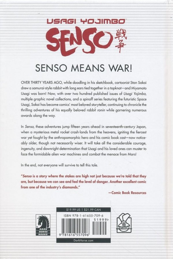 USAGI YOJIMBO SENSO HC [9781616557096]
