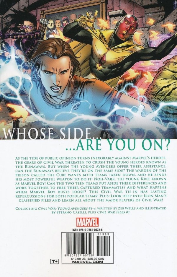 CIVIL WAR YOUNG AVENGERS AND RUNAWAYS TP [9780785195726] **PROMOCJA TOMY**