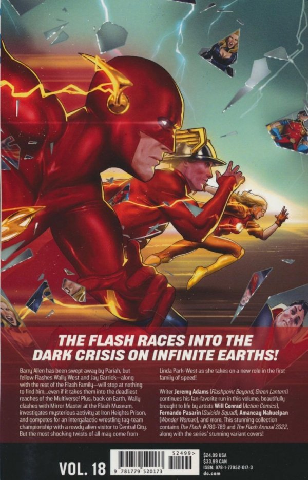 FLASH VOL 18 THE SEARCH FOR BARRY ALLEN TP [9781779520173]