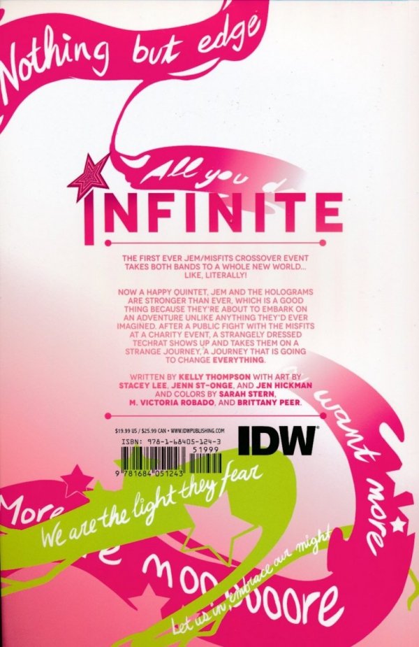 JEM AND THE HOLOGRAMS INFINITE TP [9781684051243]