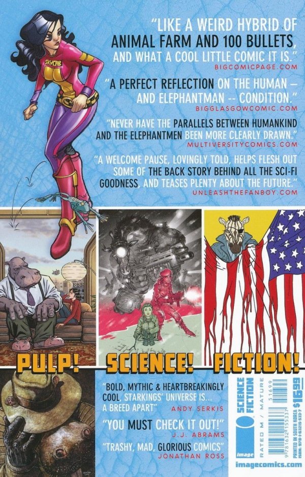 ELEPHANTMEN 2260 VOL 03 LEARNING TO BE HUMAN TP [9781632155337] **promocja TOMY**