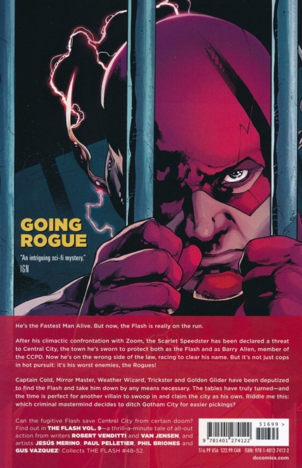 FLASH VOL 09 FULL STOP TP [9781401274122]