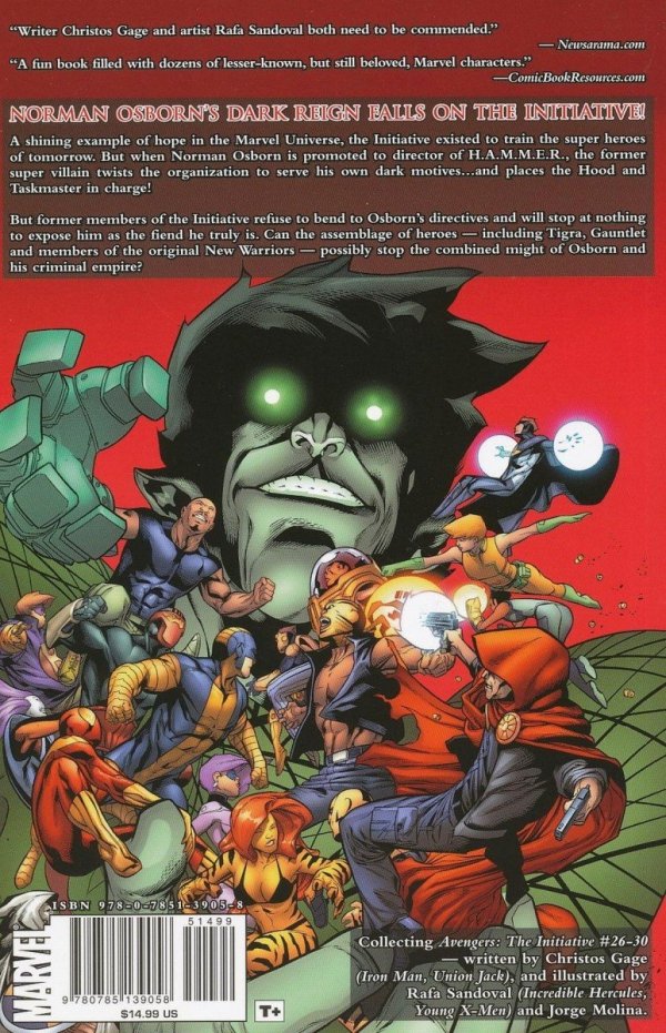AVENGERS THE INITIATIVE DREAMS AND NIGHTMARES TP [9780785139058]