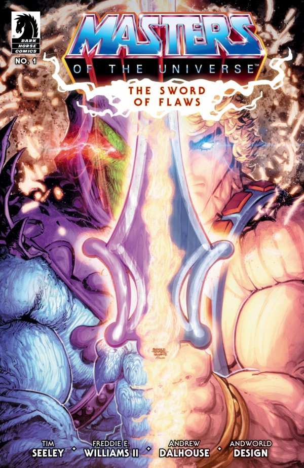 HE-MAN AND THE MASTERS OF THE UNIVERSE THE SWORD OF FLAWS #1 CVR A FREDDIE WILLIAMS II [76156801401300111]