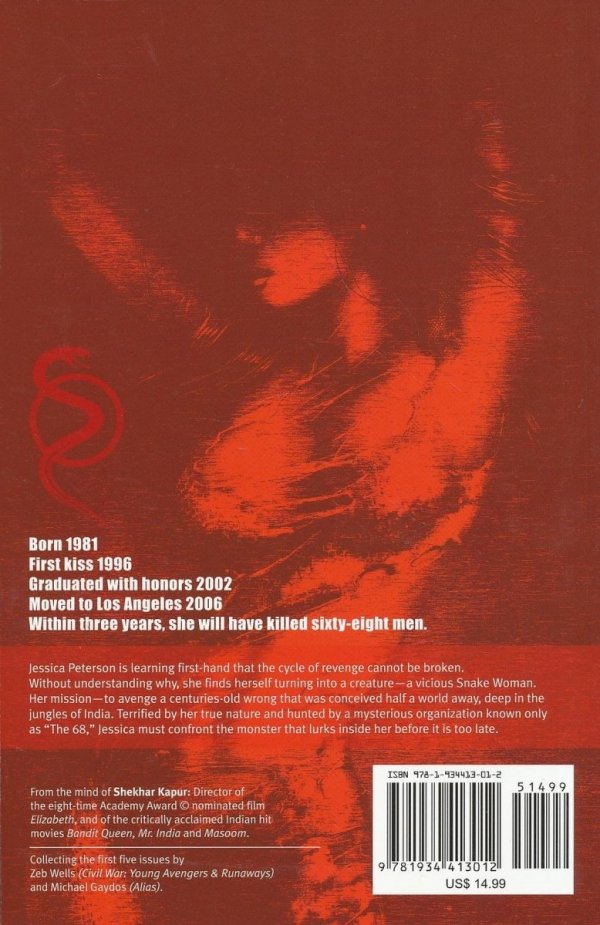 SHEKHAR KAPURS SNAKEWOMAN VOL 01 TP [9781934413012] **OFERTA SPECJALNA**
