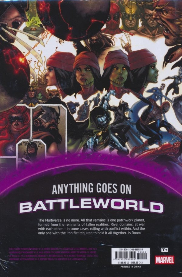 SECRET WARS BATTLEWORLD OMNIBUS VOL 02 HC [STANDARD] [9781302965525]
