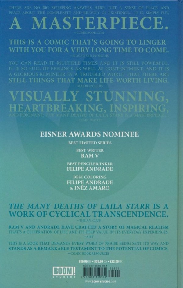 MANY DEATHS OF LAILA STARR HC [9781684159161]