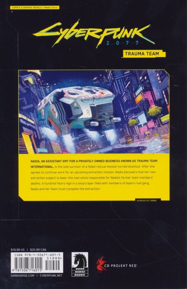CYBERPUNK 2077 TRAUMA TEAM TP [9781506716015] **promocja TOMY**
