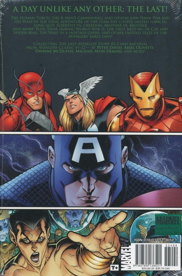 AVENGERS FIRST TO LAST HC [STANDARD] [9780785136521] **promocja TOMY**