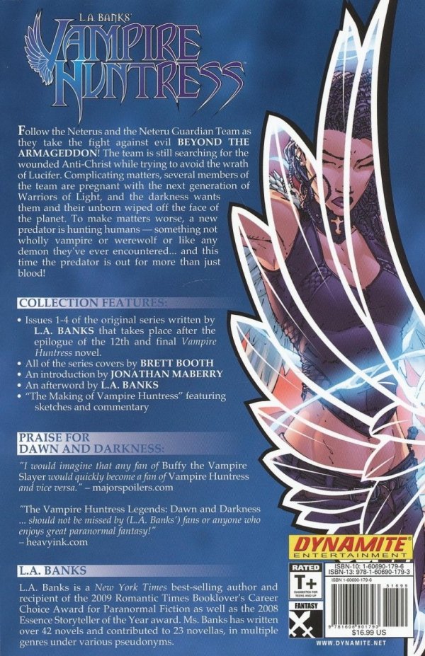 LA BANKS VAMPIRE HUNTRESS DAWN AND DARKNESS VOL 01 TP [9781606901793] **OFERTA SPECJALNA**