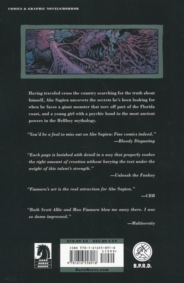 ABE SAPIEN VOL 07 THE SECRET FIRE TP [9781616558918]