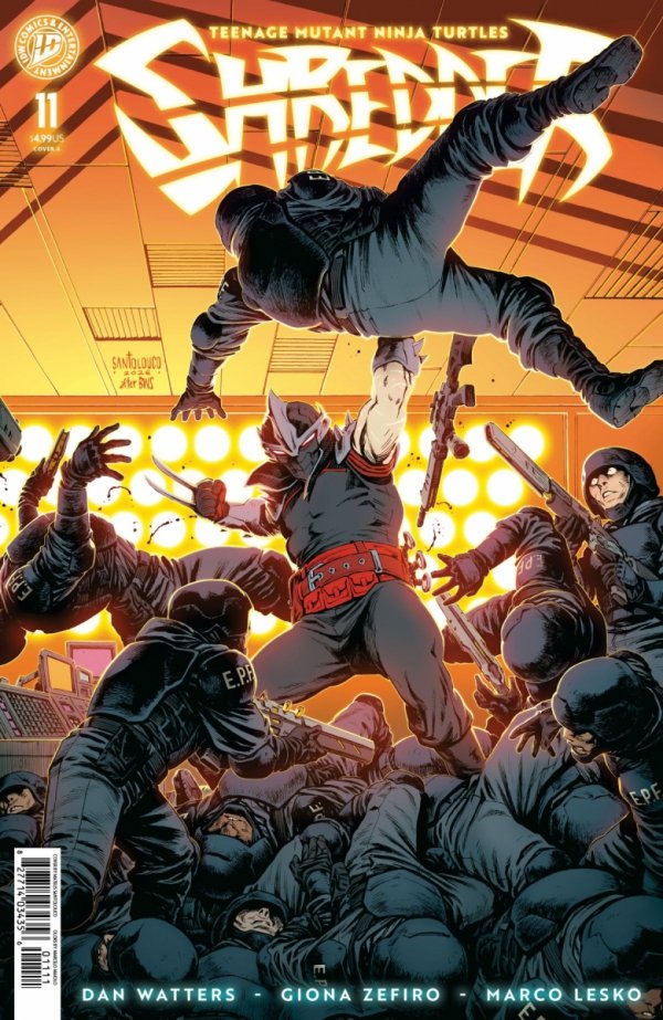 TEENAGE MUTANT NINJA TURTLES SHREDDER #11 COVER A SANTOLOUCO [82771403435601111]