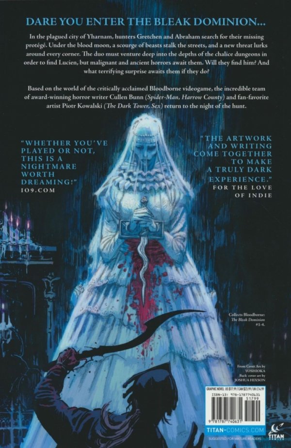 BLOODBORNE THE BLEAK DOMINION VOL 01 TP [STANDARD] [9781787740631] **PROMOCJA TOMY**
