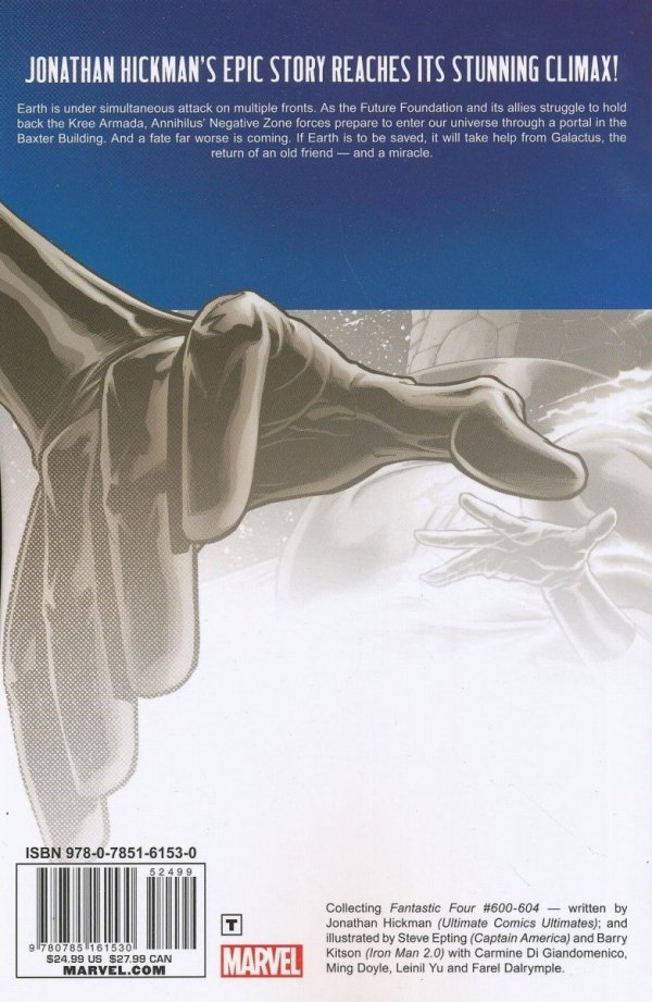 FANTASTIC FOUR BY JONATHAN HICKMAN VOL 05 TP [9780785161530] **promocja TOMY**