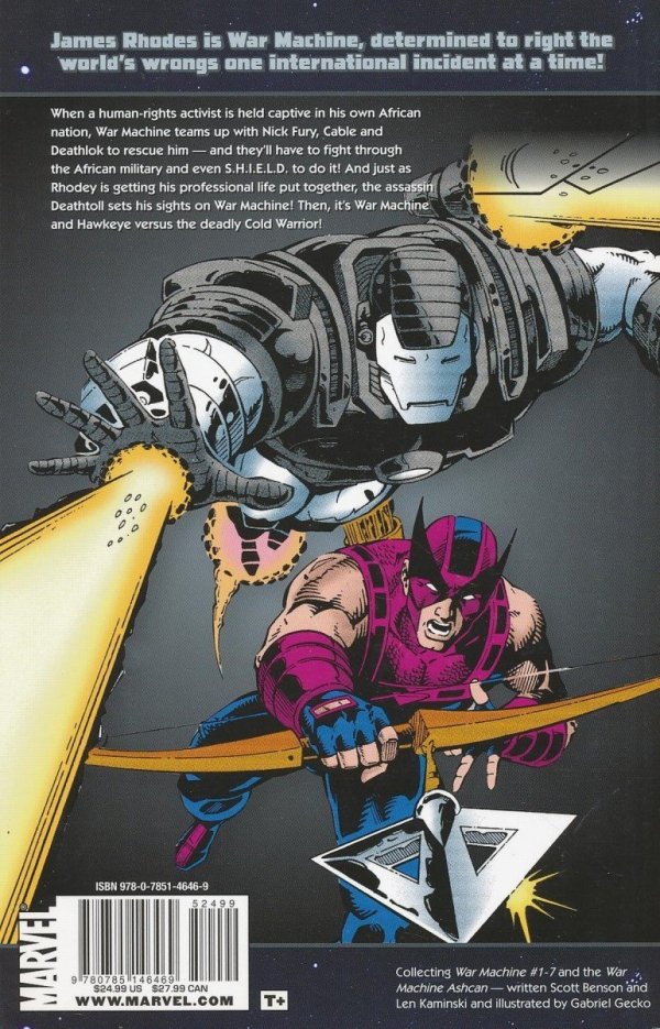 WAR MACHINE CLASSIC VOL 01 TP [9780785146469] **PROMOCJA TOMY**