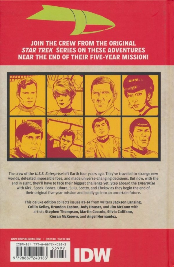 STAR TREK YEAR 5 DELUXE EDITION VOL 01 HC [9798887240183]