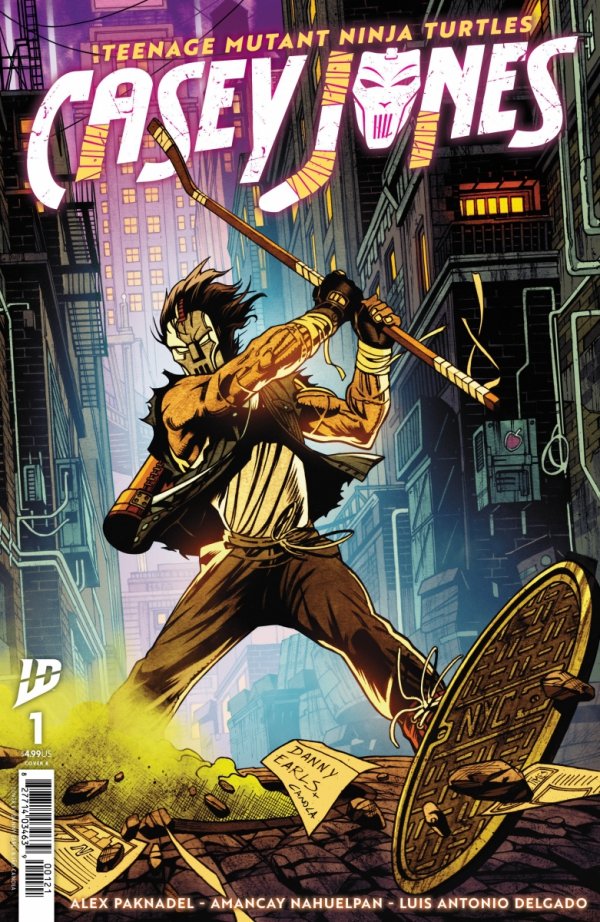 TEENAGE MUTANT NINJA TURTLES CASEY JONES #1 VARIANT B EARLS [82771403463900121]