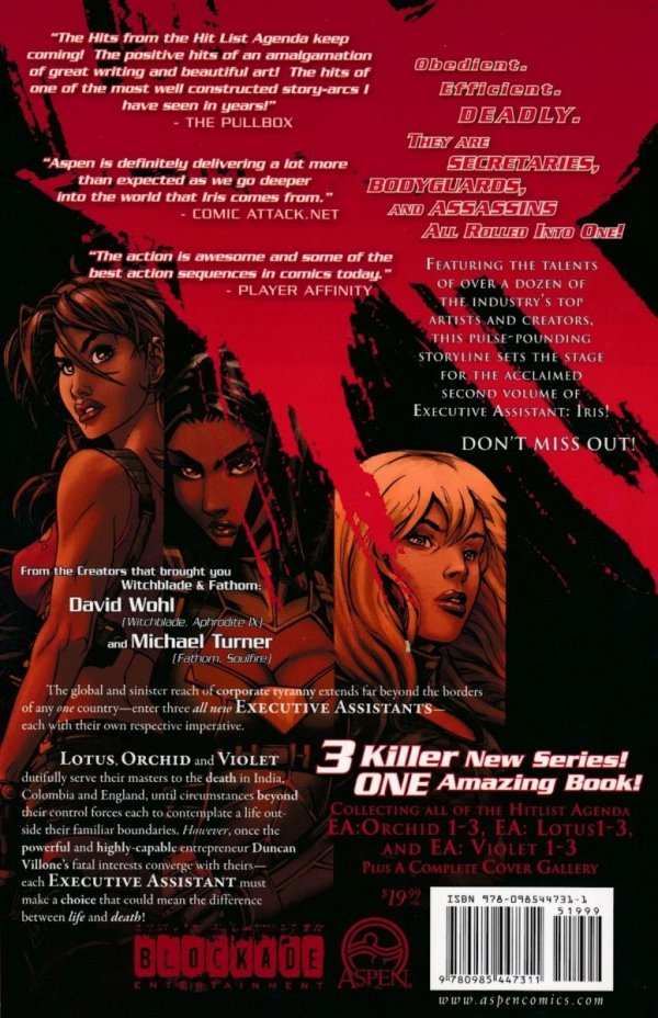EXECUTIVE ASSISTANT VOL 01 THE HITLIST AGENDA TP [9780985447311] **promocja TOMY**