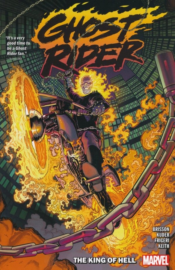 GHOST RIDER VOL 01 THE KING OF HELL TP [9781302920050]