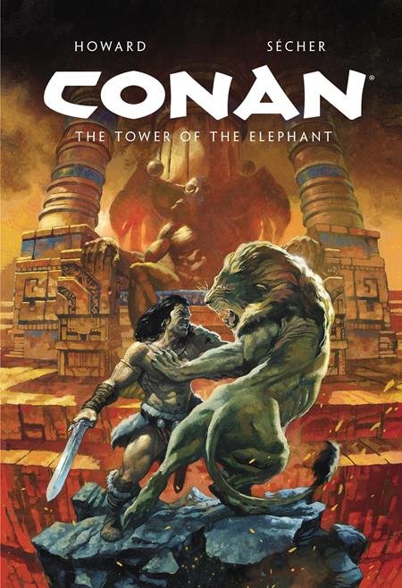 CONAN ILLUSTRATED THE TOWER OF THE ELEPHANT HC [9781787747685]