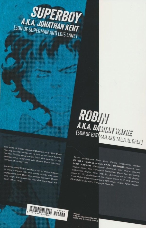 SUPER SONS THE COMPLETE COLLECTION VOL 02 TP [9781799503200]