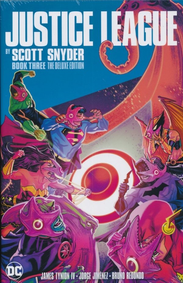 JUSTICE LEAGUE BY SCOTT SNYDER THE DELUXE EDITION VOL 03 HC [9781779514936] **promocja TOMY**