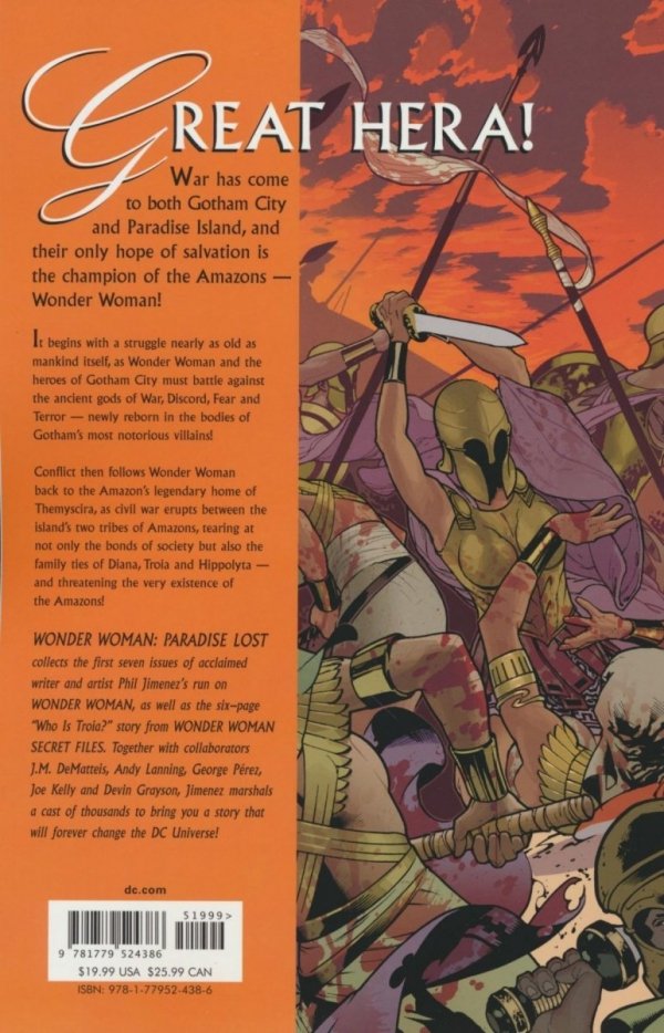WONDER WOMAN PARADISE LOST TP [9781779524386]