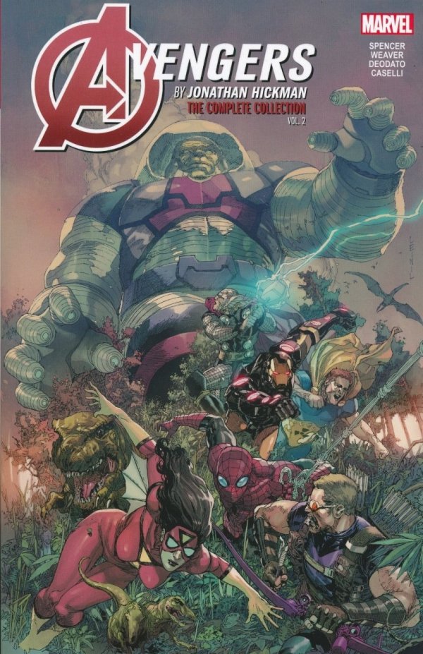 AVENGERS BY JONATHAN HICKMAN THE COMPLETE COLLECTION VOL 02 TP [9781302925307] **promocja TOMY**