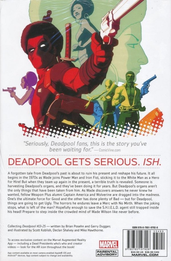 DEADPOOL BY POSEHN AND DUGGAN VOL 02 HC [9780785197928]
