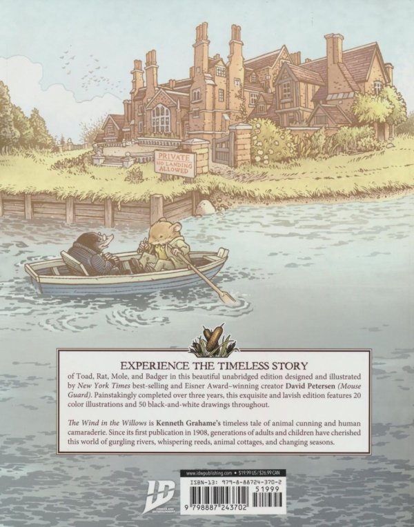WIND IN THE WILLOWS WITH ILLUSTRATIONS BY DAVID PETERSEN TP [9798887243702]