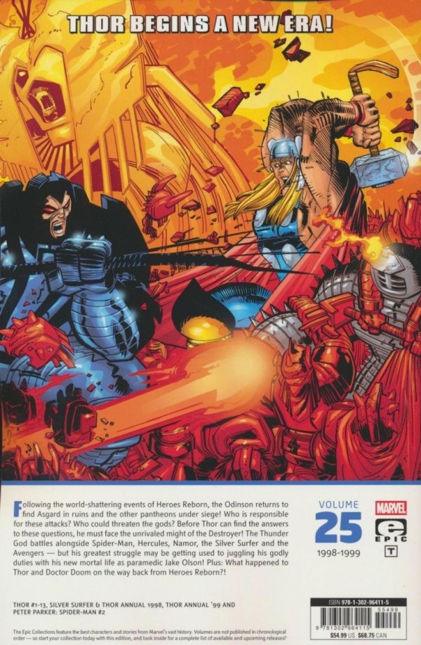 THOR EPIC COLLECTION THE DARK GODS TP [9781302964115]
