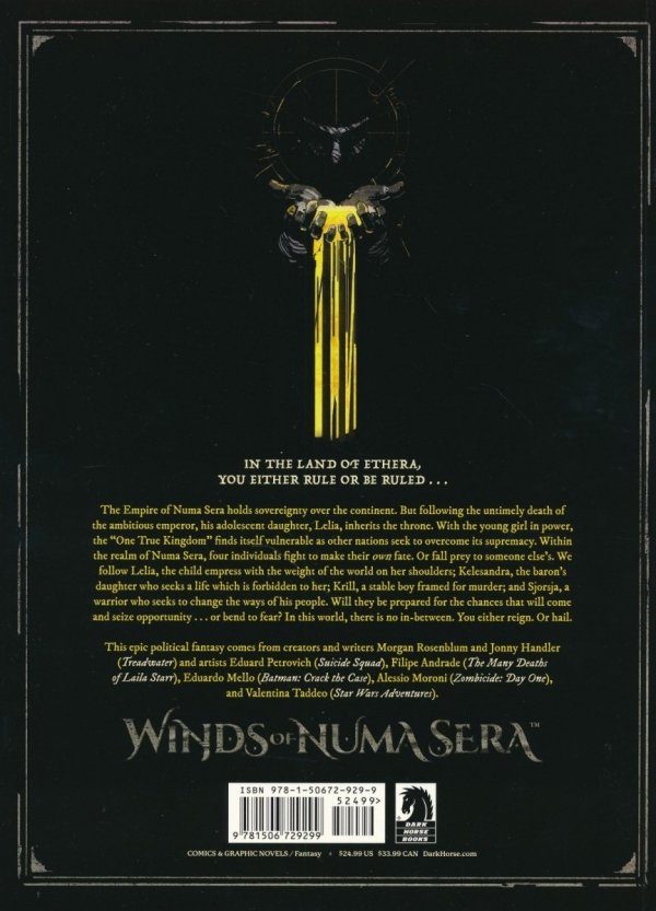 WINDS OF NUMA SERA VOL 01 TP [9781506729299]