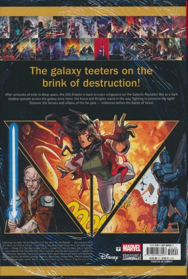 STAR WARS THE OLD REPUBLIC OMNIBUS VOL 02 HC [VARIANT] [9781302966027] **PROMOCJA RABAT 10%**