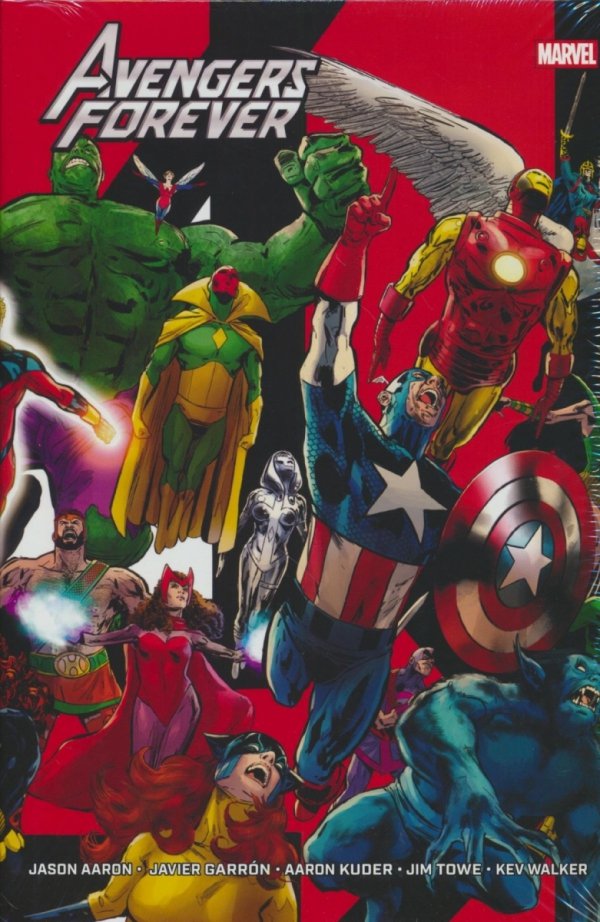 AVENGERS FOREVER BY JASON AARON OMNIBUS HC [VARIANT] [9781302961138] **PROMOCJA TOMY**