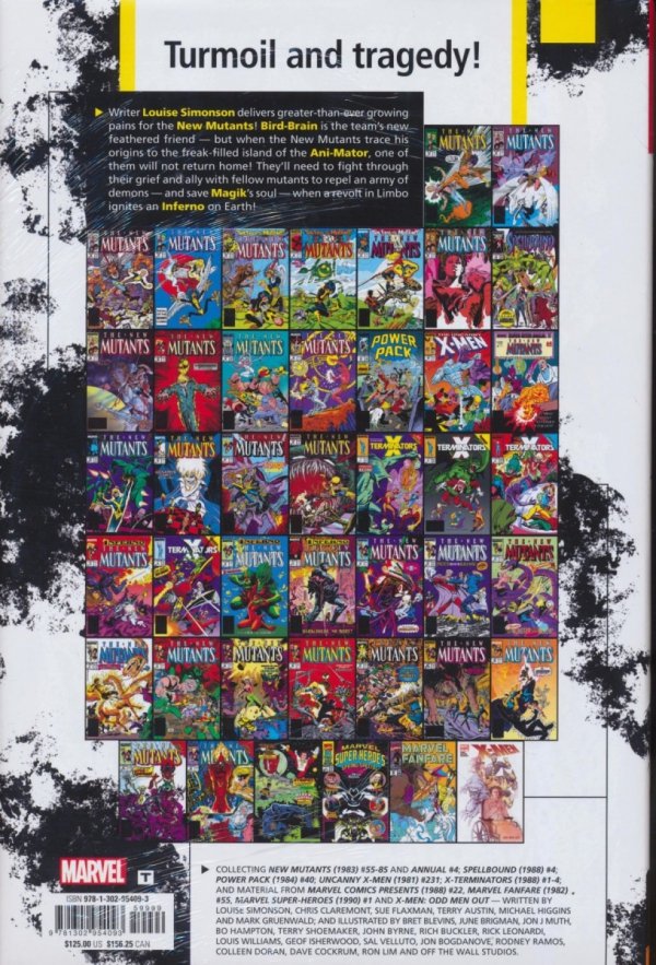 NEW MUTANTS OMNIBUS VOL 03 HC [VARIANT] [9781302954093] **OFERTA SPECJALNA**