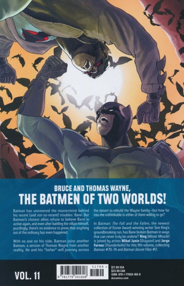 BATMAN VOL 11 THE FALL AND THE FALLEN TP [9781779501608]