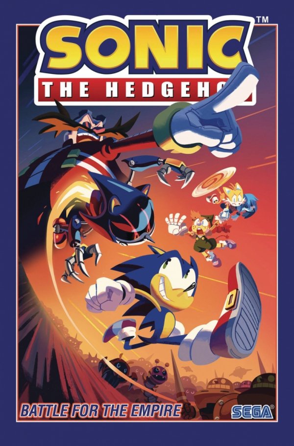 SONIC THE HEDGEHOG VOL 13 BATTLE FOR THE EMPIRE TP [9781684059539]