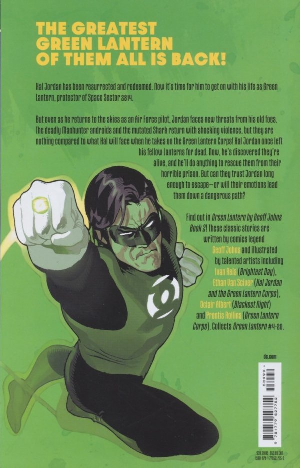 GREEN LANTERN BY GEOFF JOHNS VOL 02 TP [9781779527752] **promocja TOMY**