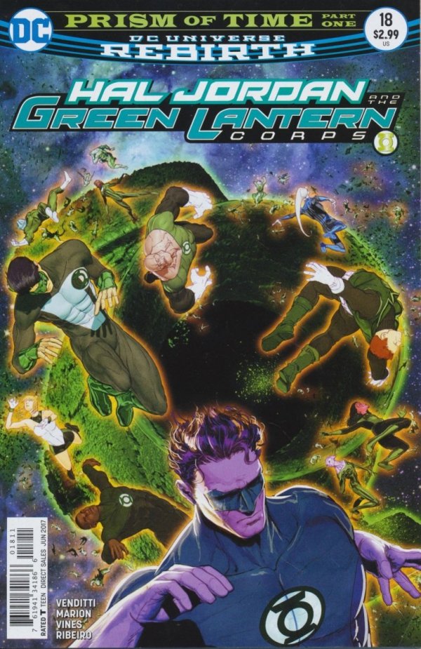 HAL JORDAN AND THE GREEN LANTERN CORPS #18 CVR A [76194134186601811] **promocja ZESZYTY**